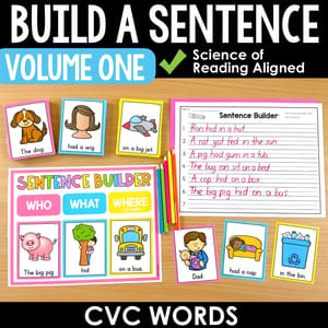 Silly Sentences CVC Words