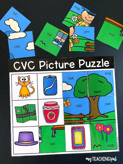 CVC Picture Puzzle